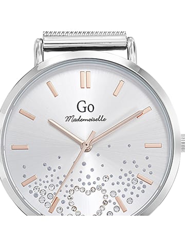 Girl Only Analog-Armbanduhr Girl Only Mademoiselle silber mittel (ca. 36mm)