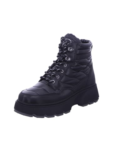 Tamaris Schnürboot Warmfutter in schwarz