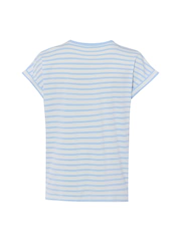 soyaconcept T-Shirt SC-Rina in hellblau weiß