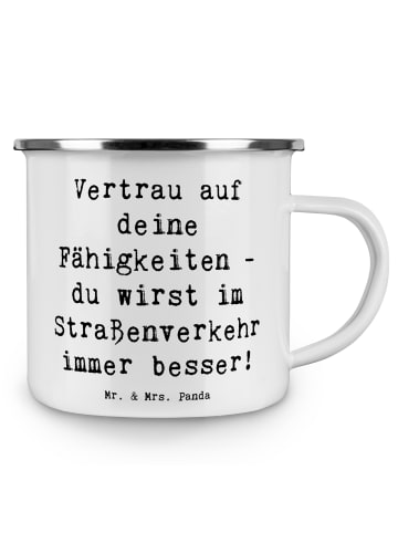 Mr. & Mrs. Panda Haferl Spruch Erste Erfahrungen im Straßenverke... in Weiß