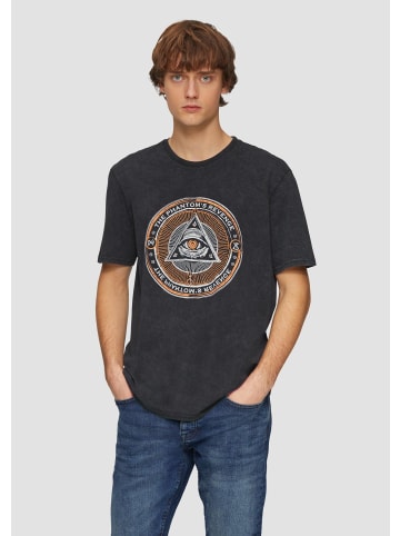 QS T-Shirt in 99D2_schwarz