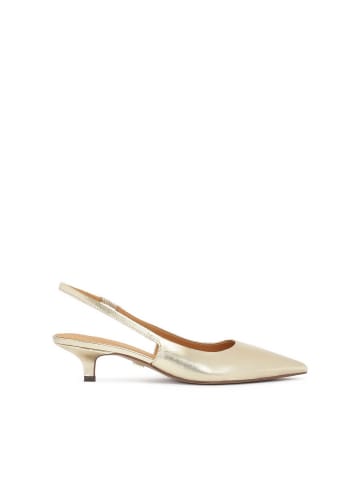 Kazar Pumps in Gold