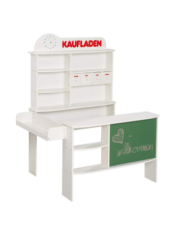 roba Kaufladen, Verkaufsstand, 4 Schubladen, Uhr, Tafel, Theke, Seitentheke