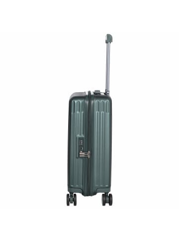 Guess Olbia - 4-Rollen Kabinentrolley S 55 cm (black) in grün