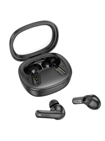 HOCO HOCO Bluetooth-Kopfhörer TWS Shadow EQ6 In-Ear-Kopfhörer Schwarz in Schwarz