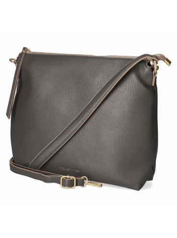 Fräulein Frida Schultertasche in grau