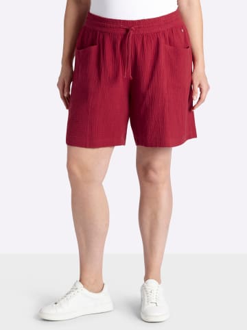 sheego Shorts in kirsche
