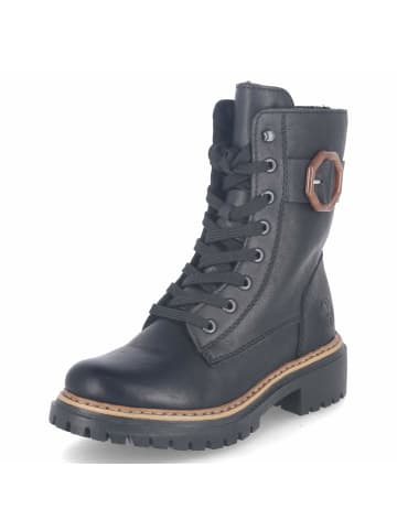 rieker Schnürstiefel in schwarz