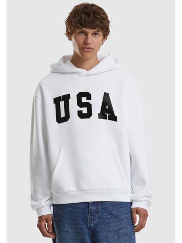 Mister Tee Kapuzenpullover in white