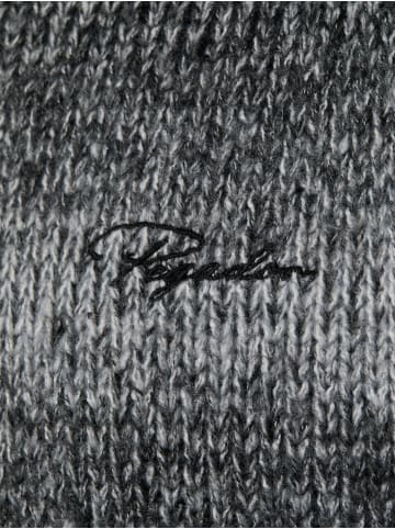 PEGADOR Pullover Deventer in schwarz weiß - 0001