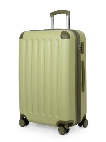 Hauptstadtkoffer Spree - Mittelgroßer Koffer Hartschale Trolley 65 cm, TSA, 74 L in Kiwi