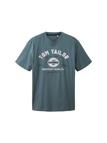 Tom Tailor T-Shirt LOGO in Grün