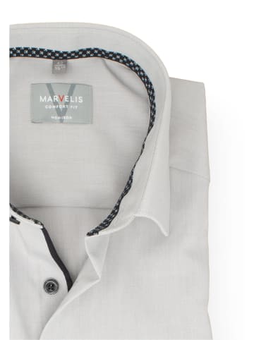 MARVELIS Comfort Fit Businesshemd in Hellgrau 60