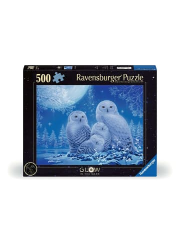 Ravensburger Puzzle 500 Teile Erwachsenenpuzzle 500 Teile - Eulen im Mondschein Ab 12 Jahre in bunt