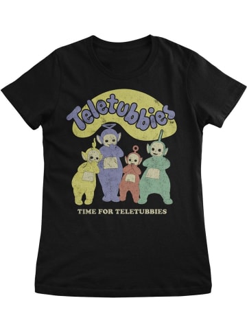 Teletubbies Shirt "Time Fore Girly Tee" in Schwarz