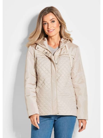 GOLDNER Elegante Outdoor-Jacke in stein