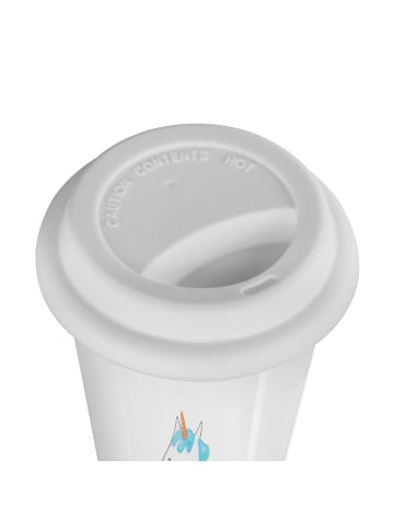 Mr. & Mrs. Panda Trinkbecher Einhorn Baby mit Spruch in Weiß