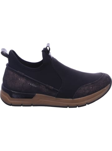 rieker Slipper in schwarz
