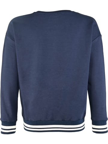 Blue Effect Sweatshirt in Dunkelmarine