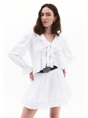 OXXO Langarmbluse WHITE