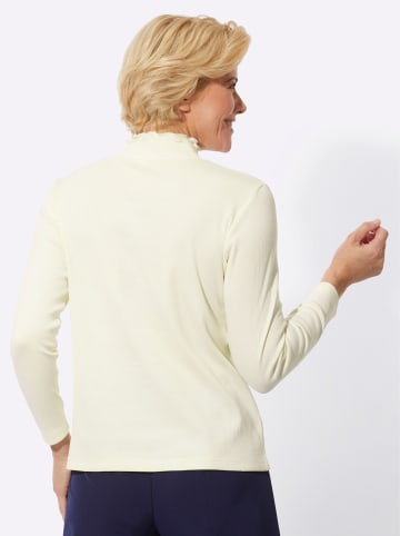 WITT WEIDEN Stehkragenshirt in champagner