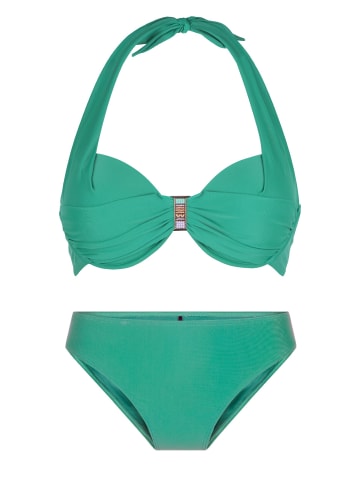 Linga Dore bikiniset Halterneck in Green