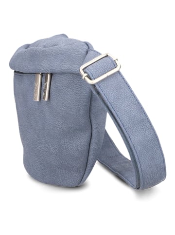 Zwei Mademoiselle MH80 - Gürteltasche 40 cm (leo) in nubuk-sky