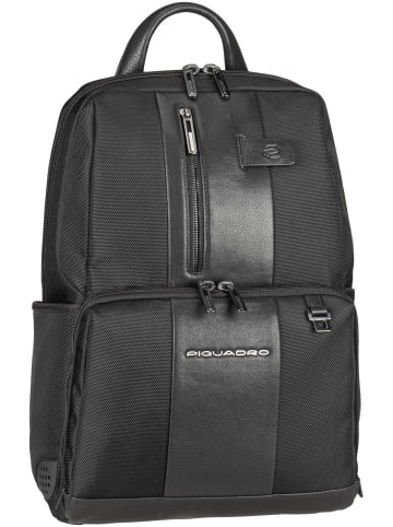 Piquadro Rucksack / Backpack Brief Backpack 3214 in Nero