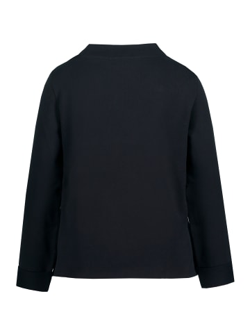 Ulla Popken Sweatshirt in schwarz