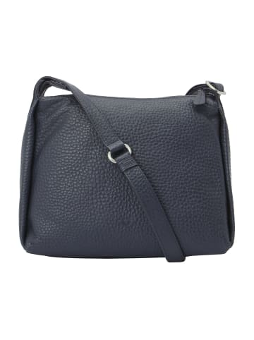 VLD VOi Leather Design Hirsch Umhängetasche Leder 29 cm blau