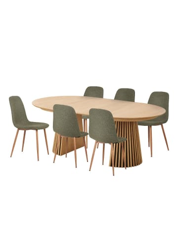 ebuy24 Essgruppe Osaka Grün 120 x 120 cm