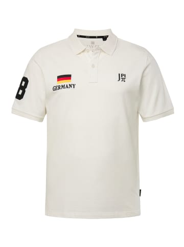 JP1880 Poloshirt in schneeweiß