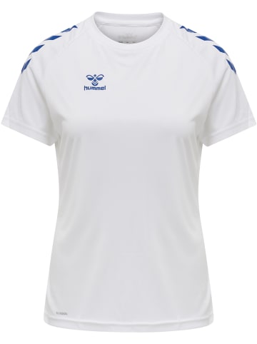 Hummel Hummel T-Shirt Hmlcore Multisport Damen Schnelltrocknend in WHITE/TRUE BLUE