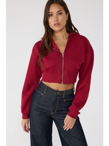 NO MATTER WHAT Sweatshirt im Bordeaux