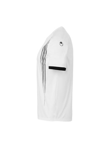 uhlsport Sportshirt "Impulse Shirt Kurzarm" in Weiß