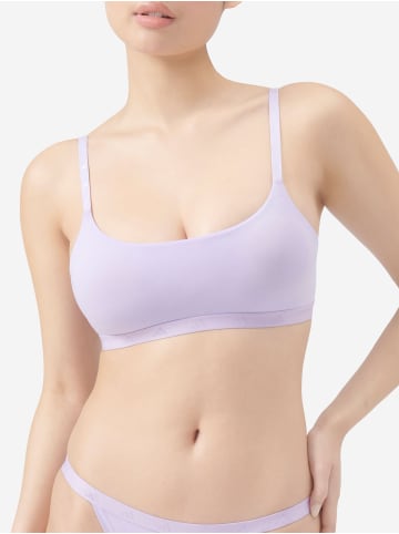 adidas Bralette Sport Active Essentials Cotton in powder plum