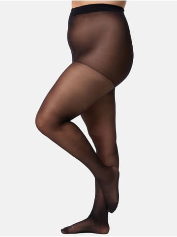 Nur Die  Feinstrumpfhose Fit in Form Große Größen 40 DEN in Schwarz