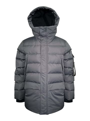 SikSilk Winterjacke Parka in Grey