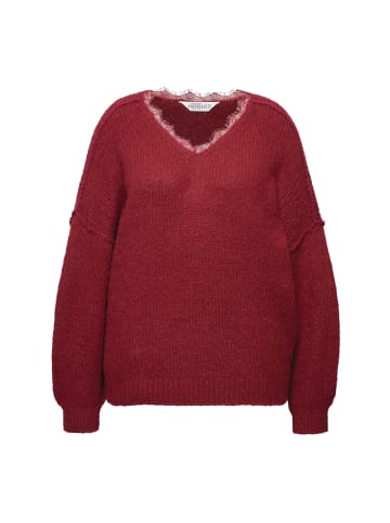 Studio Untold Pullover in dunkelrot