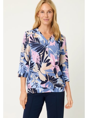Olsen Tunikashirt Clara in marine mehrfarbig