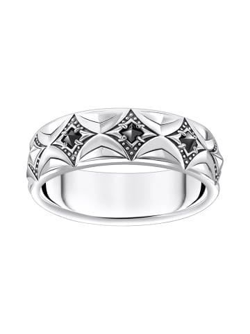 Thomas Sabo Ring in silber, schwarz