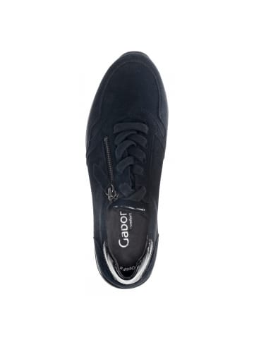 Gabor Comfort sportlicher Schnürer  in Blau