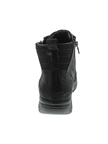 WALDLÄUFER H-Sonja Schnürstiefel Schwarz