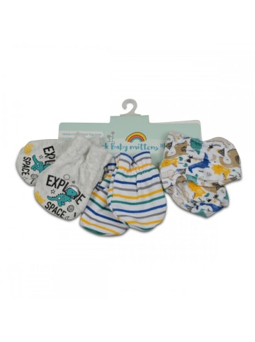 Cangaroo Baby-Fäustlinge Kay 3er Set in blau