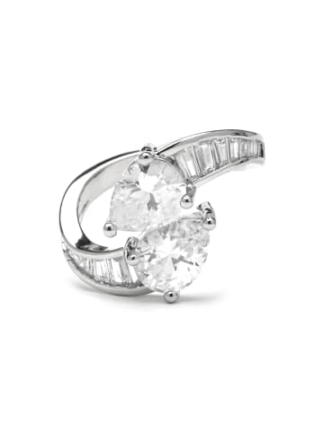 Luxenter Ring Darbia mit Silberfinish -Darbia silver