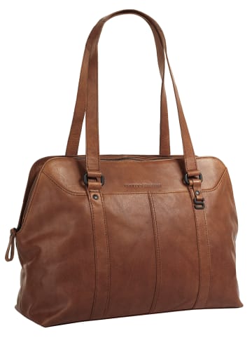 SPIKES & SPARROW Shopper in cognac