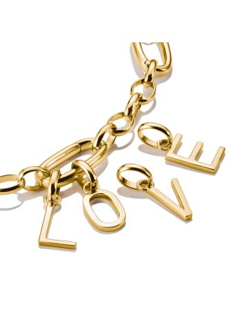Thomas Sabo Charm-Anhänger Buchstabe O Connect in gold