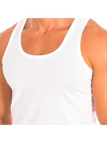 Q-en Unterhemd in White