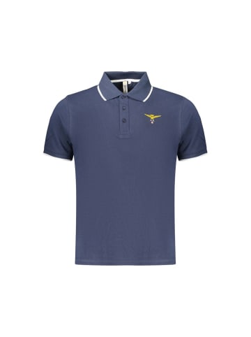 ACCADEMIA MILITARE Blau Baumwolle Herren Polo Hemd