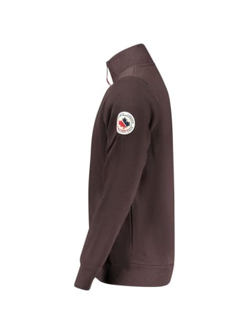 NORWAY 1963 Braun Baumwolle Herren Sweatshirt